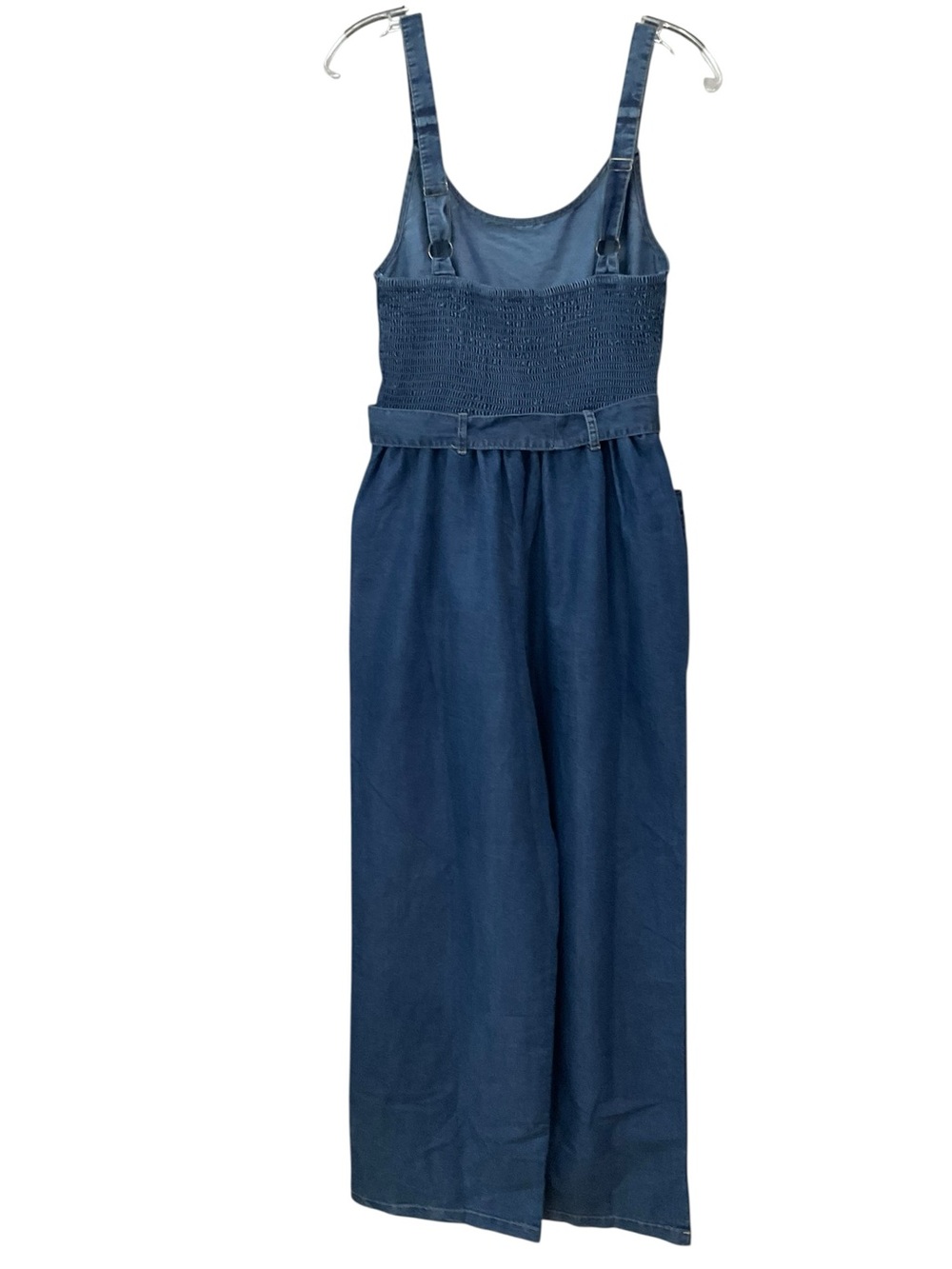 GOGO Indulge instyle Women’s Wide-Leg Jumpsuit with Tie Waist Size Medium NWT - Picture 4 of 14